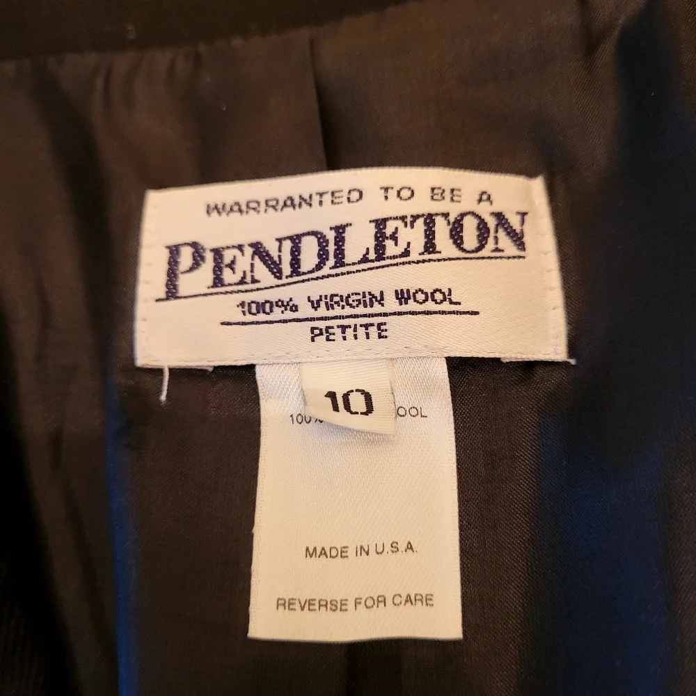 Classic Black Women's Blazer Jacket - Tailored Single-Button - Picture 6 of 6